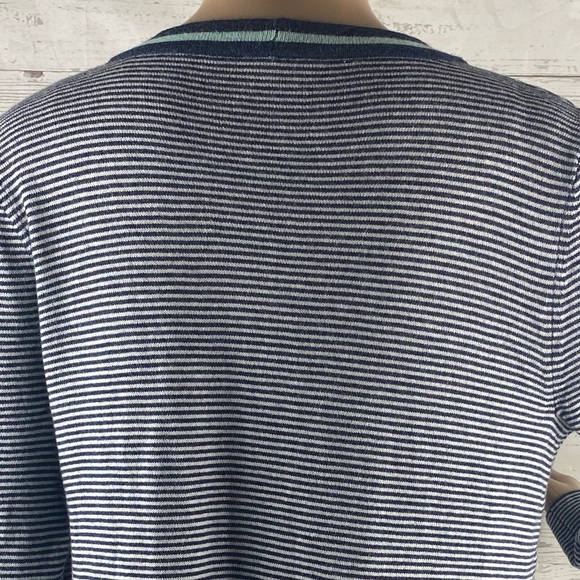 J. Jill Striped Cardigan Sweater - Picture 10 of 12